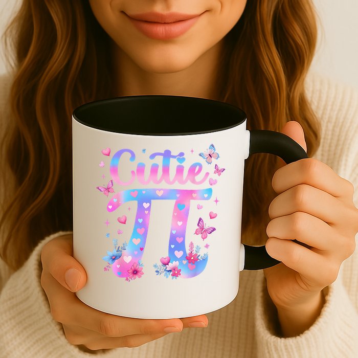 Cutie Pi Day Toddler Math Teacher Student Butterfly Pi 3.14 Coffee Mug