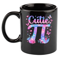 Cutie Pi Day Toddler Math Teacher Student Butterfly Pi 3.14 11oz C Handle Ceramic Mug