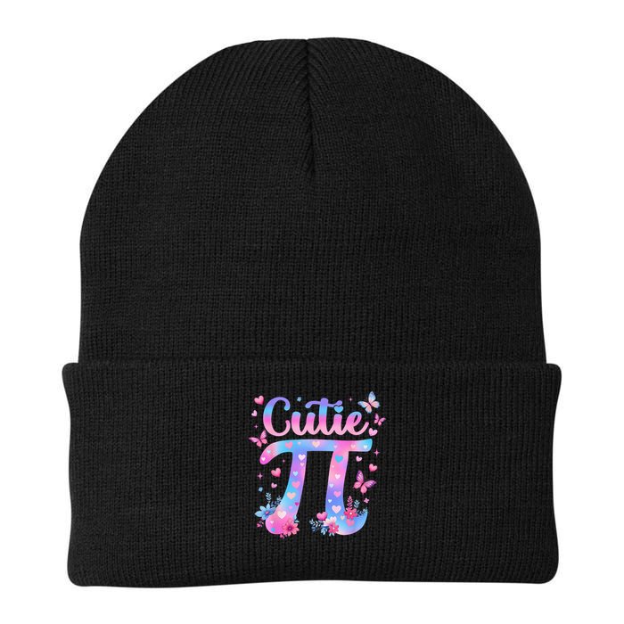 Cutie Pi Day Toddler Math Teacher Student Butterfly Pi 3.14 Beanie