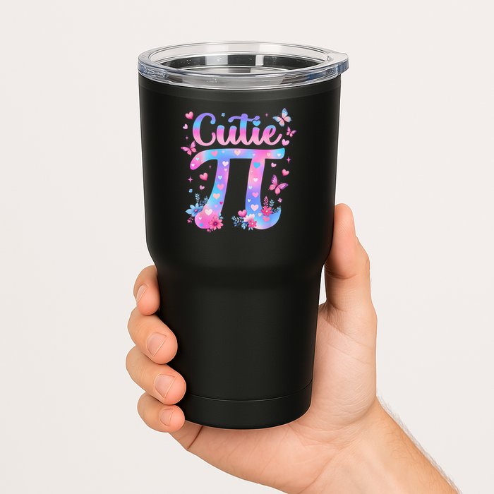 Cutie Pi Day Toddler Math Teacher Student Butterfly Pi 3.14 Tumbler