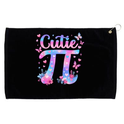 Cutie Pi Day Toddler Math Teacher Student Butterfly Pi 3.14 Grommeted Golf Towel