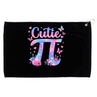 Cutie Pi Day Toddler Math Teacher Student Butterfly Pi 3.14 Grommeted Golf Towel