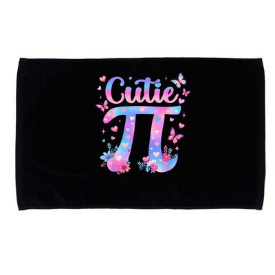 Cutie Pi Day Toddler Math Teacher Student Butterfly Pi 3.14 Microfiber Hand Towel