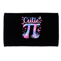 Cutie Pi Day Toddler Math Teacher Student Butterfly Pi 3.14 Microfiber Hand Towel