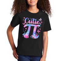 Cutie Pi Day Toddler Math Teacher Student Butterfly Pi 3.14 Kids T-Shirt
