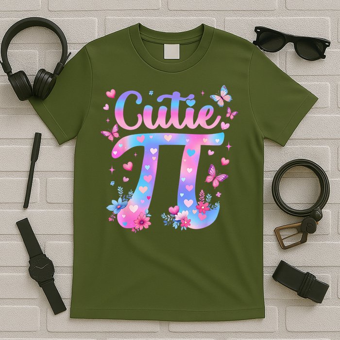 Cutie Pi Day Toddler Math Teacher Student Butterfly Pi 3.14 T-Shirt