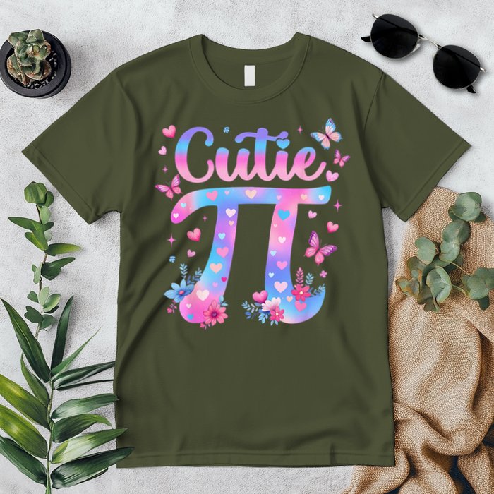 Cutie Pi Day Toddler Math Teacher Student Butterfly Pi 3.14 Premium T-Shirt