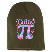Cutie Pi Day Toddler Math Teacher Student Butterfly Pi 3.14 Short Acrylic Beanie