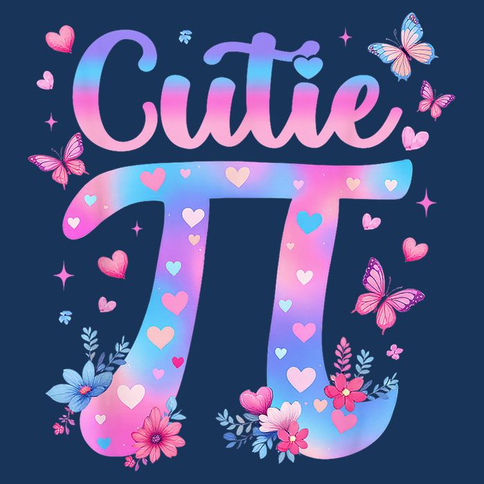 Cutie Pi Day Toddler Math Teacher Student Butterfly Pi 3.14 Infant Baby Jersey Bodysuit
