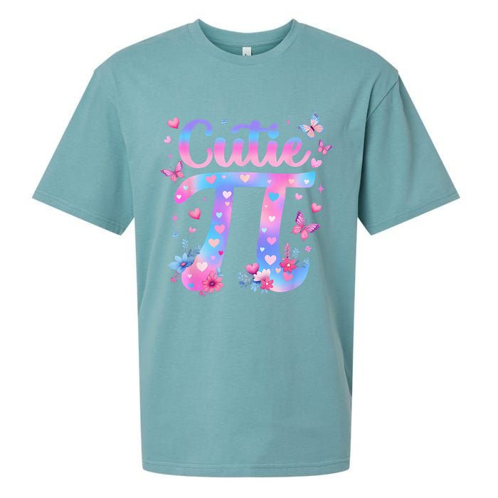 Cutie Pi Day Toddler Math Teacher Student Butterfly Pi 3.14 Sueded Cloud Jersey T-Shirt