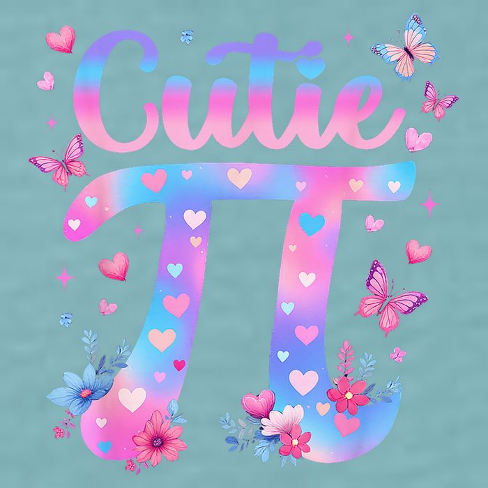 Cutie Pi Day Toddler Math Teacher Student Butterfly Pi 3.14 Sueded Cloud Jersey T-Shirt