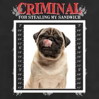 Custom Photo Dog Criminal For Stealing My Sandwich Cool Comfort Performance Bucket Hat