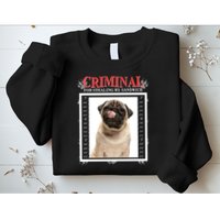 Custom Photo Dog Criminal For Stealing My Sandwich Sweatshirt