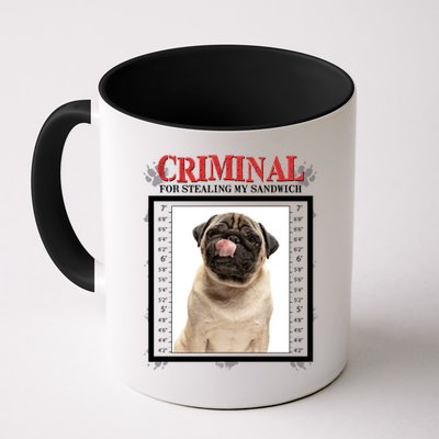 Custom Photo Dog Criminal For Stealing My Sandwich Mug