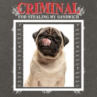 Custom Photo Dog Criminal For Stealing My Sandwich Cotton Canvas Backpack