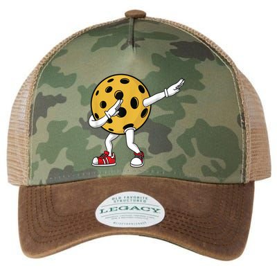 Cute Pickleball Design For Men Women Dab Pickleball Player Legacy Tie Dye Trucker Hat