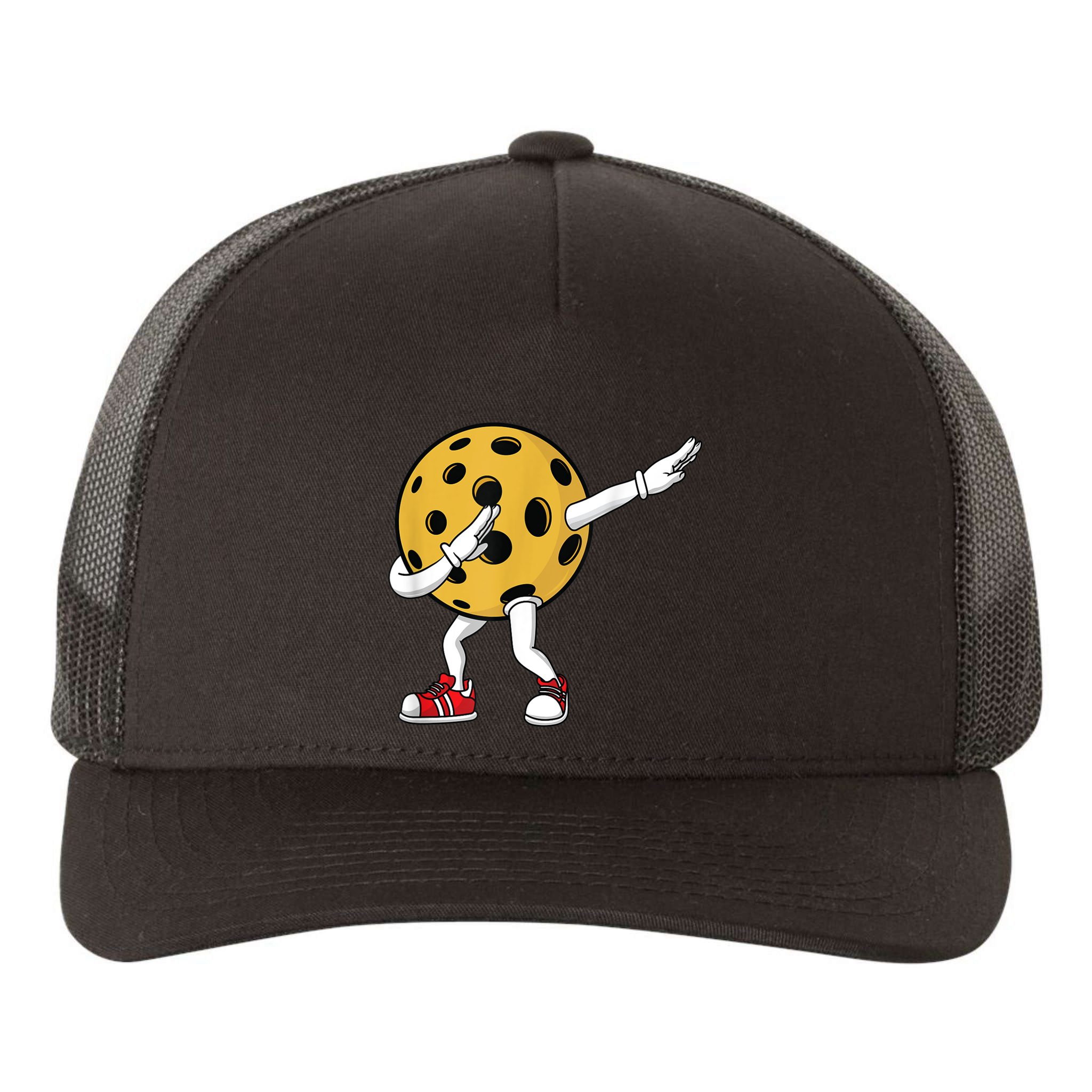 Cute Pickleball Design For Men Women Dab Pickleball Player Yupoong Adult 5-Panel Trucker Hat
