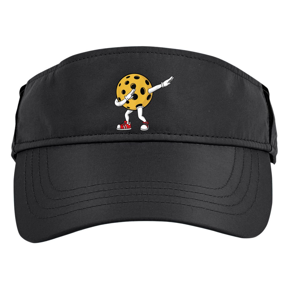 Cute Pickleball Design For Men Women Dab Pickleball Player Adult Drive Performance Visor