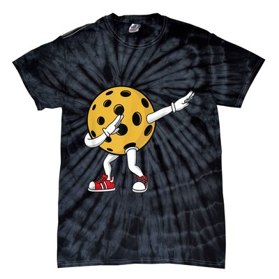 Cute Pickleball Design For Men Women Dab Pickleball Player Tie-Dye T-Shirt