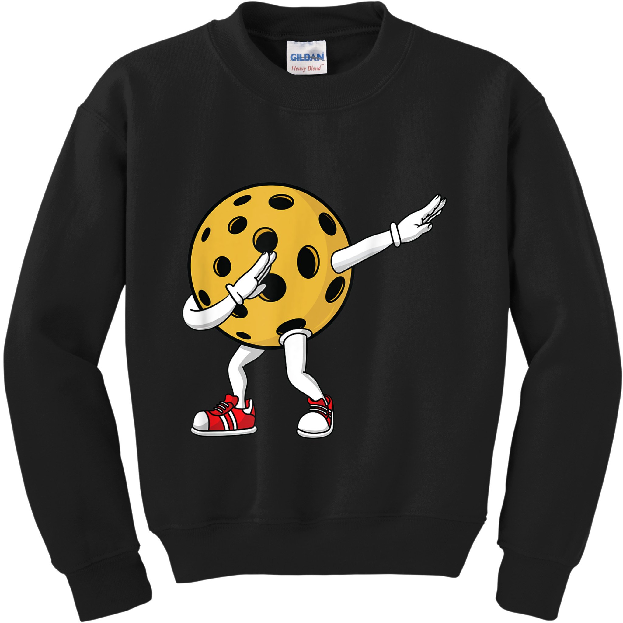 Cute Pickleball Design For Men Women Dab Pickleball Player Kids Sweatshirt