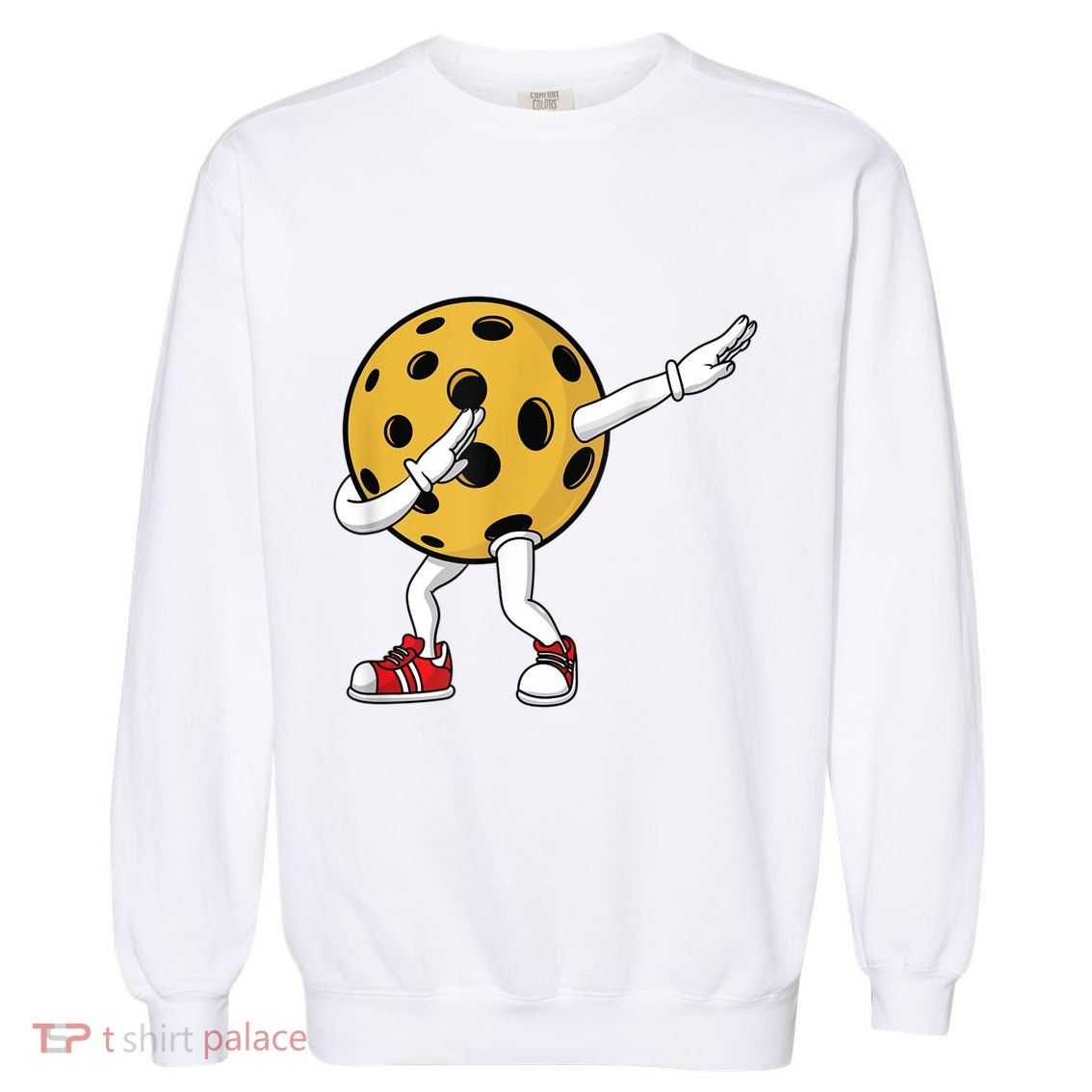 Cute Pickleball Design For Men Women Dab Pickleball Player Garment-Dyed Sweatshirt