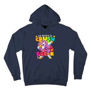 Crush PreK Dabbing Unicorn Back To School Girl Hoodie