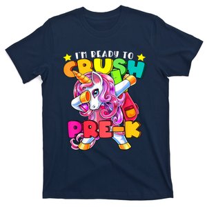 Crush PreK Dabbing Unicorn Back To School Girl T-Shirt