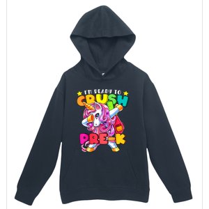 Crush PreK Dabbing Unicorn Back To School Girl Urban Pullover Hoodie