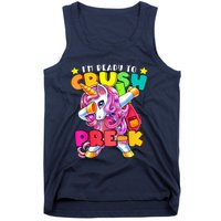 Crush PreK Dabbing Unicorn Back To School Girl Tank Top