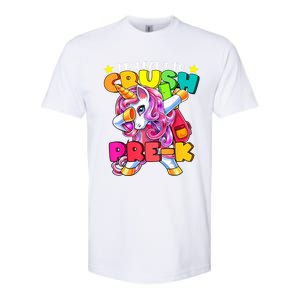 Crush PreK Dabbing Unicorn Back To School Girl Softstyle CVC T-Shirt