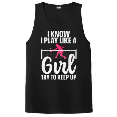 Cool Pickleball Design Pickleball Player PosiCharge Competitor Tank