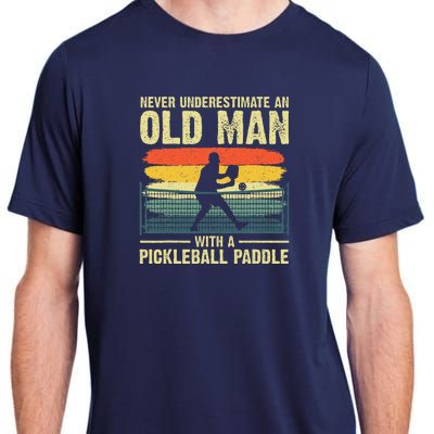 Cool Pickleball Design Grandpa Pickleball Player Adult ChromaSoft Performance T-Shirt