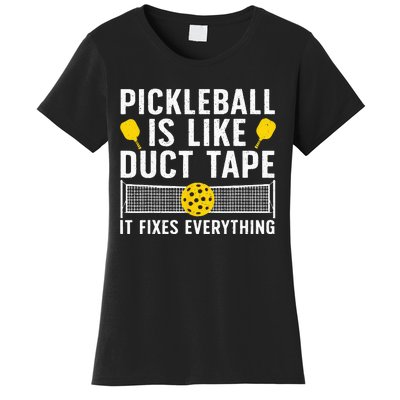 Cute Pickleball Design For Men Women Paddle Sport Players Women's T-Shirt