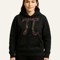 Colorful Pi Date Math Hoodie