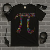 Colorful Pi Date Math T-Shirt