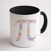 Colorful Pi Date Math Mug