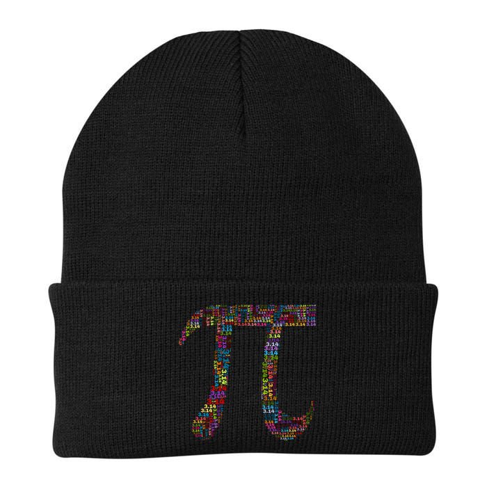 Colorful Pi Date Math Beanie