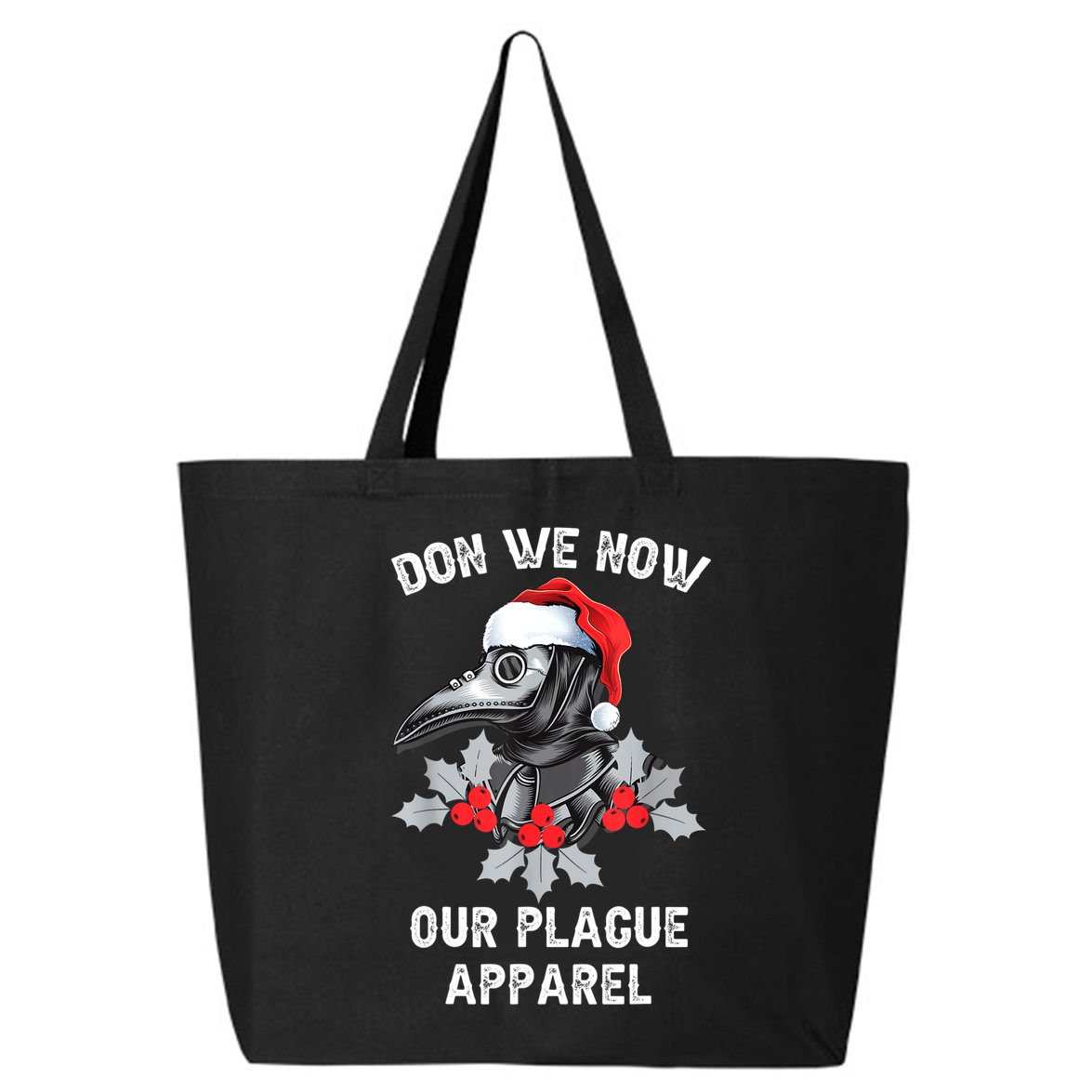 Christmas Plague Doctor Mask Don We Now Our Plague Apparel 25L Jumbo Tote