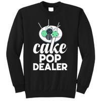 Cake Pop Dealer Funny Cake Baking Coloured Cakepop Baker Tall Sweatshirt