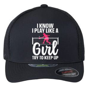 Cool Pickleball Design For  Pickleball Player  Flexfit Unipanel Trucker Cap