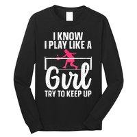 Cool Pickleball Design For  Pickleball Player  Long Sleeve Shirt