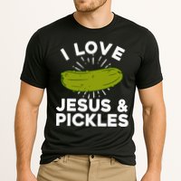 Cute Pickle Design Jesus Pickle Lovers Cooling Performance Crew T-Shirt