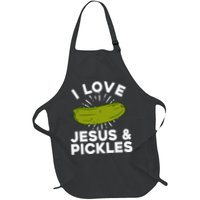 Cute Pickle Design Jesus Pickle Lovers Apron