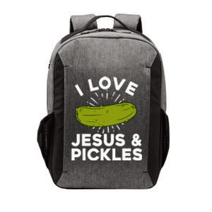 Cute Pickle Design Jesus Pickle Lovers Vector Backpack