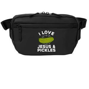 Cute Pickle Design Jesus Pickle Lovers Crossbody Pack