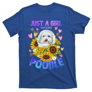 Cute Poodle Dog Loving Puppy Lover Cute Gift T-Shirt