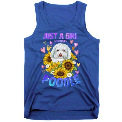 Cute Poodle Dog Loving Puppy Lover Cute Gift Tank Top