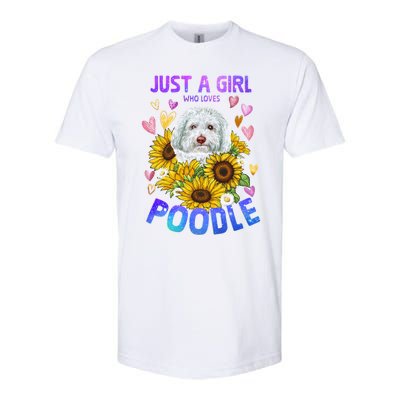 Cute Poodle Dog Loving Puppy Lover Cute Gift Softstyle® CVC T-Shirt