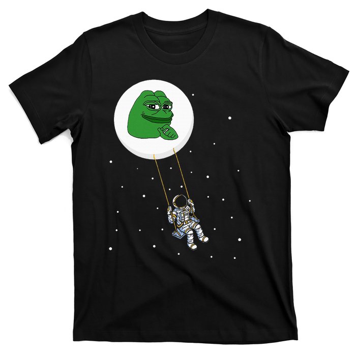 Crypto Pepe Design For Pepe Crypto And Pepe Coin T-Shirt