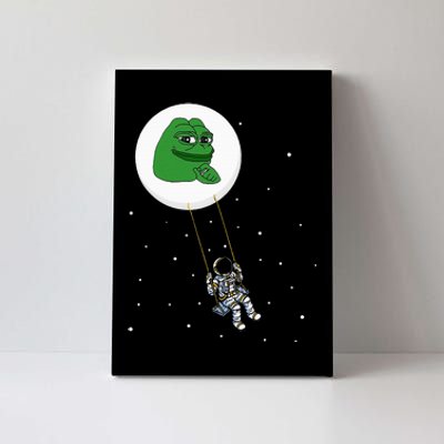 Crypto Pepe Design For Pepe Crypto And Pepe Coin Canvas